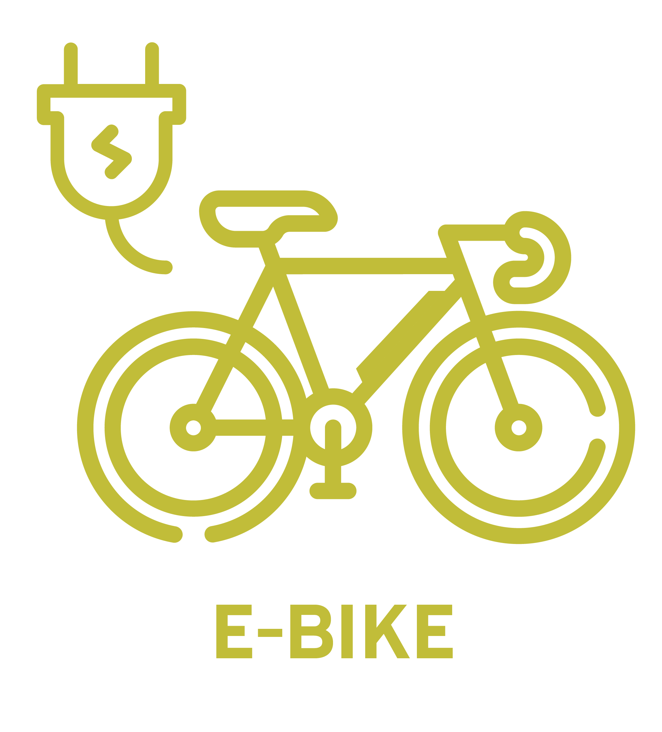 E Bike Versicherung Icon Button